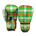 Irish Checkered St. Patrick's Day Print Boxing Gloves