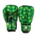 Irish Clover Saint Patrick's Day Print Boxing Gloves