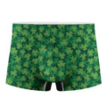 Irish Clover Saint Patrick's Day Print Men's Boxer Briefs