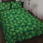Irish Clover Saint Patrick's Day Print Quilt Bed Set