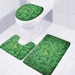 Irish Clover St. Patrick's Day Print 3 Piece Bath Mat Set
