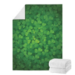 Irish Clover St. Patrick's Day Print Blanket