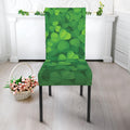 Irish Clover St. Patrick's Day Print Dining Chair Slipcover