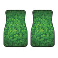 Irish Clover St. Patrick's Day Print Front Car Floor Mats