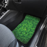 Irish Clover St. Patrick's Day Print Front Car Floor Mats