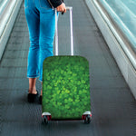 Irish Clover St. Patrick's Day Print Luggage Cover