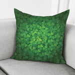 Irish Clover St. Patrick's Day Print Pillow Cover