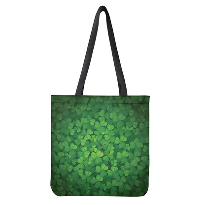 Irish Clover St. Patrick's Day Print Tote Bag