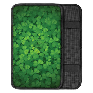 Irish Clover St. Patrick's Day Print Car Center Console Cover