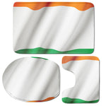 Irish Flag Print 3 Piece Bath Mat Set