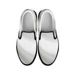 Irish Flag Print Black Slip On Shoes