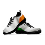 Irish Flag Print Black Sneakers