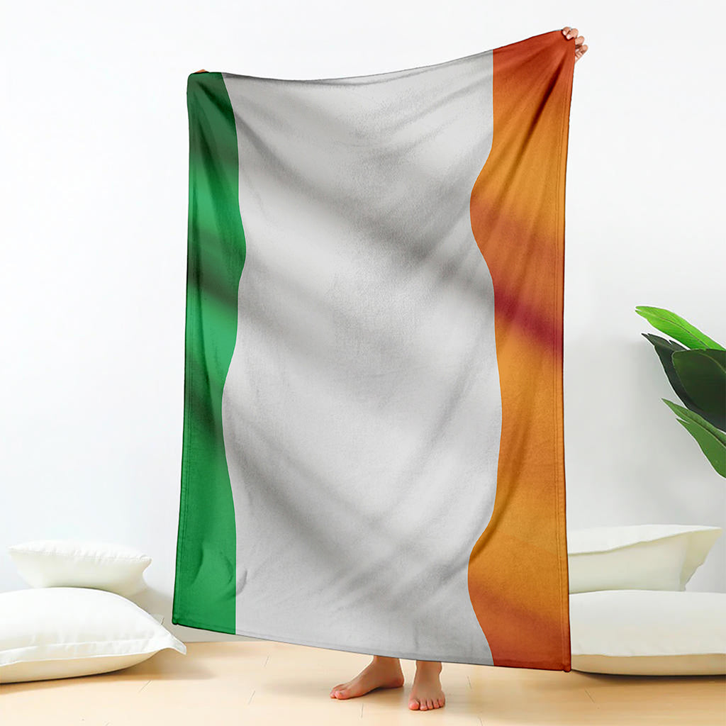 Irish Flag Print Blanket