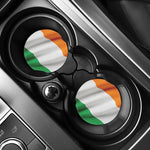 Irish Flag Print Car Coasters