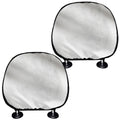 Irish Flag Print Car Headrest Covers