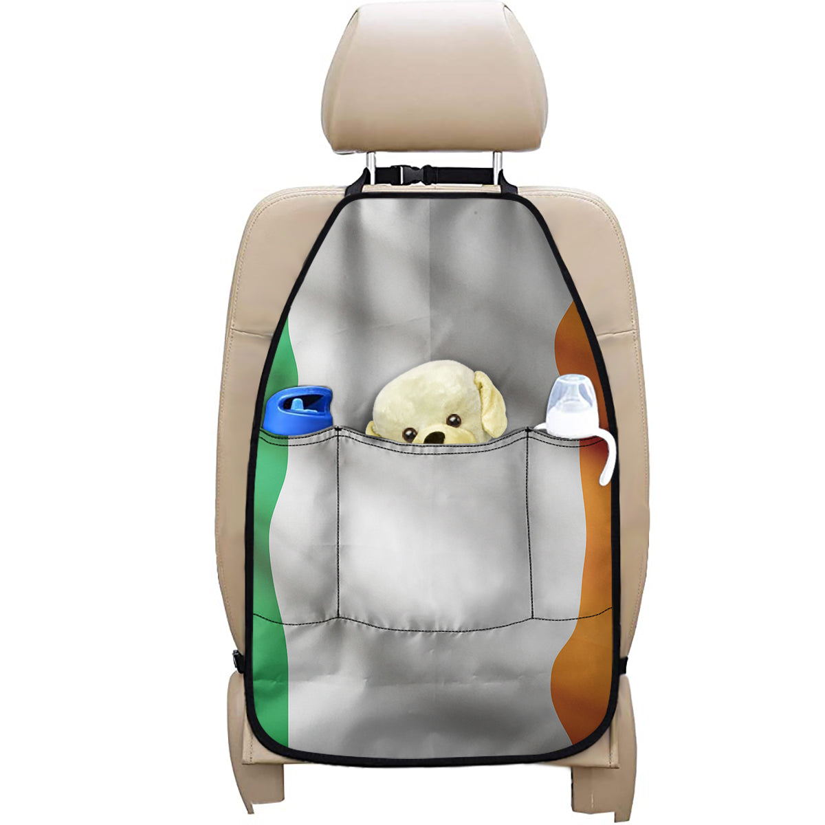 Irish Flag Print Car Seat Organizers