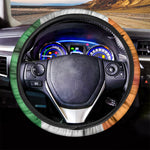 Irish Flag Print Car Steering Wheel Cover