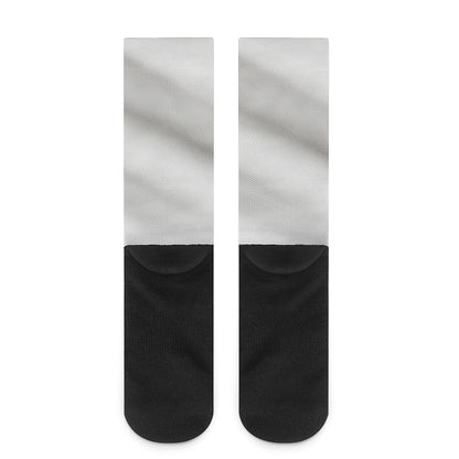 Irish Flag Print Crew Socks