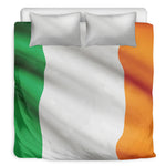 Irish Flag Print Duvet Cover Bedding Set