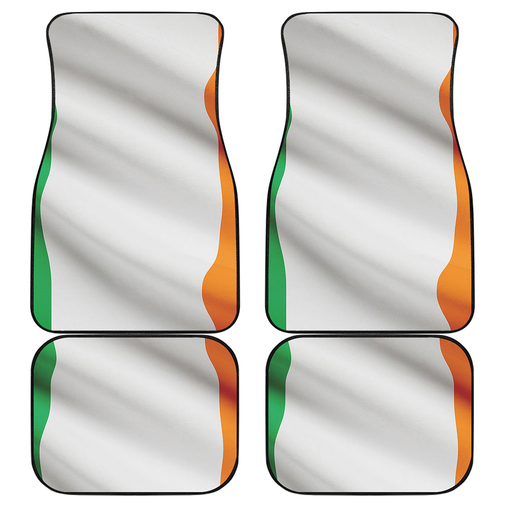 Irish Flag Print Front and Back Car Floor Mats