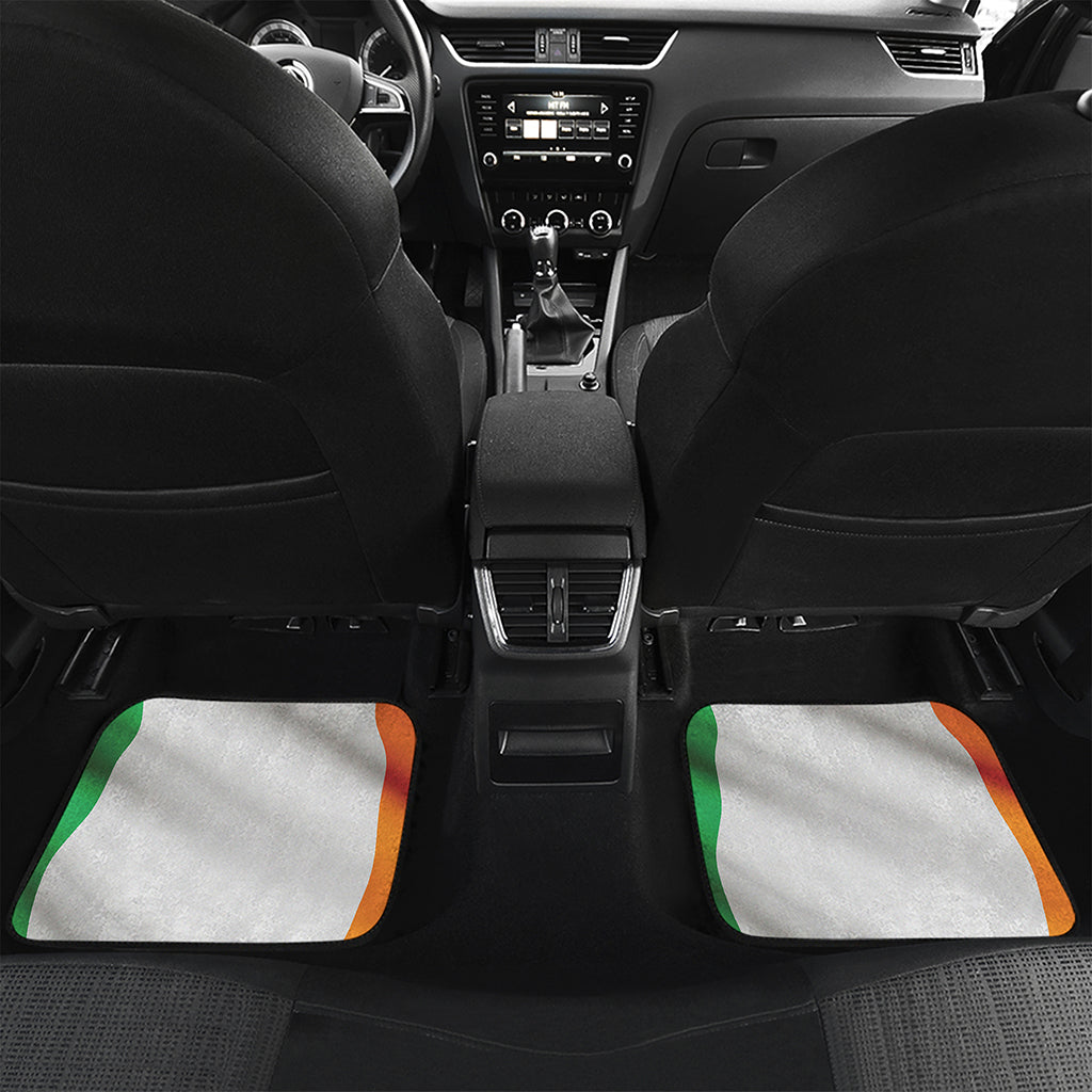 Irish Flag Print Front and Back Car Floor Mats