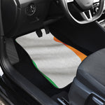 Irish Flag Print Front Car Floor Mats