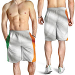 Irish Flag Print Men's Shorts