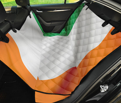 Irish Flag Print Pet Car Back Seat Cover