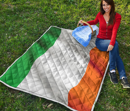 Irish Flag Print Quilt