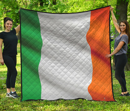 Irish Flag Print Quilt