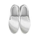 Irish Flag Print White Slip On Shoes