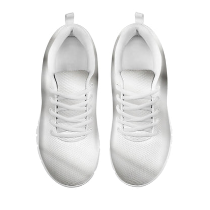 Irish Flag Print White Sneakers