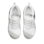 Irish Flag Print White Sneakers