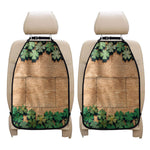 Irish Four Leaf Clovers Wood Print Car Seat Organizers
