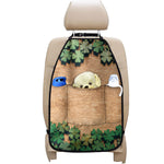 Irish Four Leaf Clovers Wood Print Car Seat Organizers