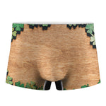 Irish Four Leaf Clovers Wood Print Men's Boxer Briefs