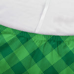 Irish Green Buffalo Plaid Print Sofa Cover