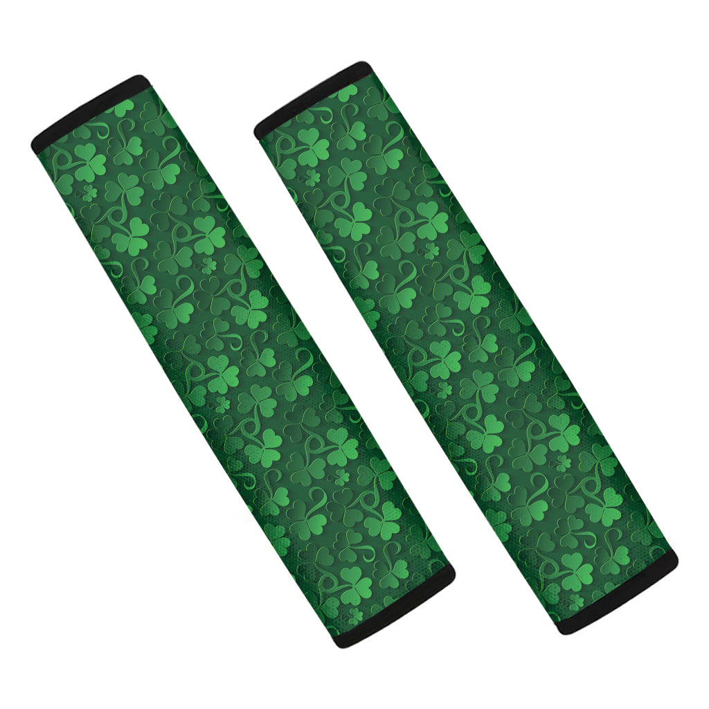 Irish Leaf St. Patrick's Day Print Car Seat Belt Covers