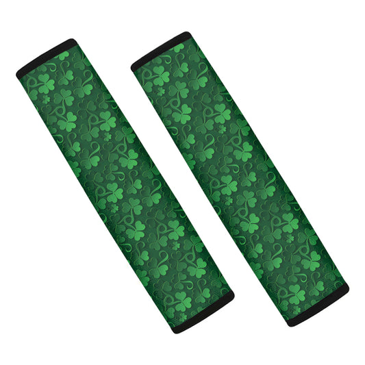 Irish Leaf St. Patrick's Day Print Car Seat Belt Covers