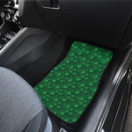 Irish Leaf St. Patrick's Day Print Front and Back Car Floor Mats