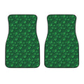 Irish Leaf St. Patrick's Day Print Front Car Floor Mats