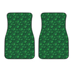 Irish Leaf St. Patrick's Day Print Front Car Floor Mats