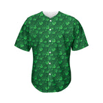 Irish Leaf St. Patrick's Day Print Men's Baseball Jersey