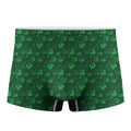 Irish Leaf St. Patrick's Day Print Men's Boxer Briefs