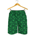Irish Leaf St. Patrick's Day Print Men's Shorts