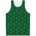 Irish Leaf St. Patrick's Day Print Men's Tank Top