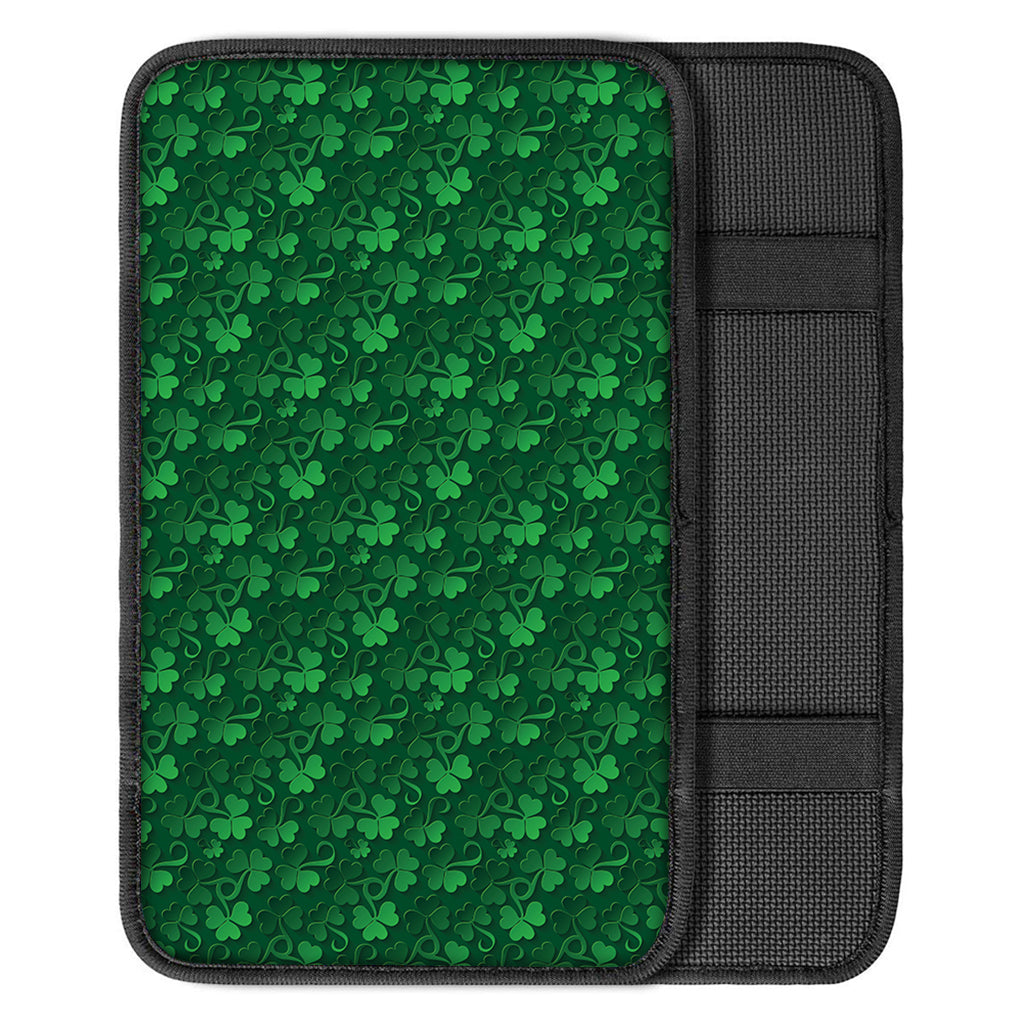 Irish Leaf St. Patrick's Day Print Car Center Console Cover