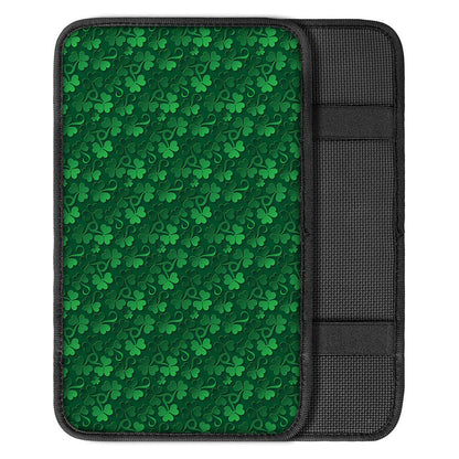 Irish Leaf St. Patrick's Day Print Car Center Console Cover
