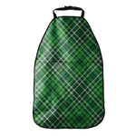 Irish Plaid Pattern Print Car Seat Organizers