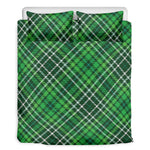 Irish Plaid Pattern Print Duvet Cover Bedding Set